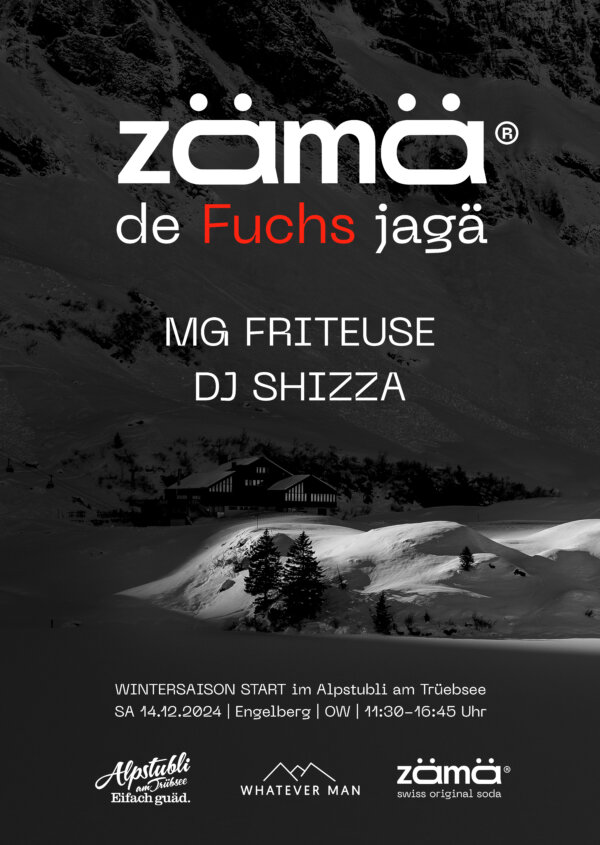20241214 zämä de Fuchs jagä Flyer A2