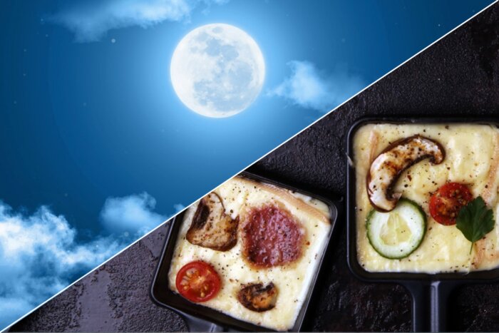 Anzeigebild Vollmond Raclette Abend